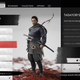 the loadout screen in ghost of tsushima